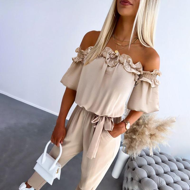 ARABELLA – CHIC & EASY OFF-SHOULDER JUMPSUIT