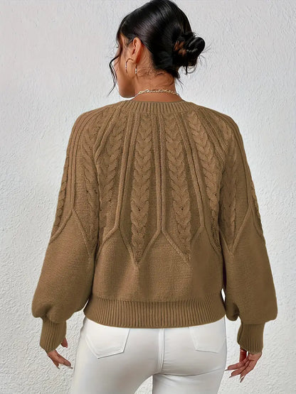 BRIELLA - SWEET KNOTTED THREAD PULLOVER