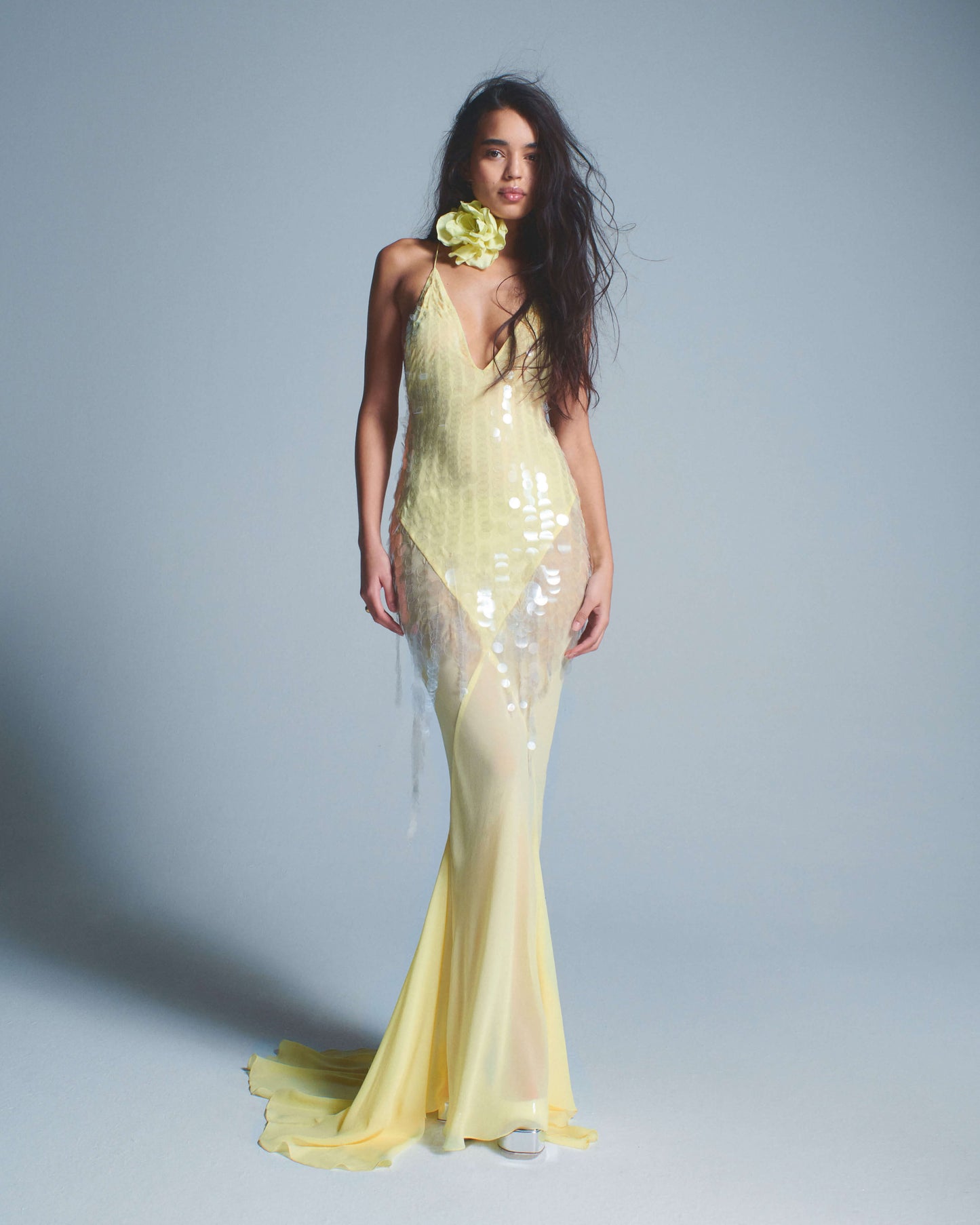 AYUMI - PETAL KISS CHOKER DRESS