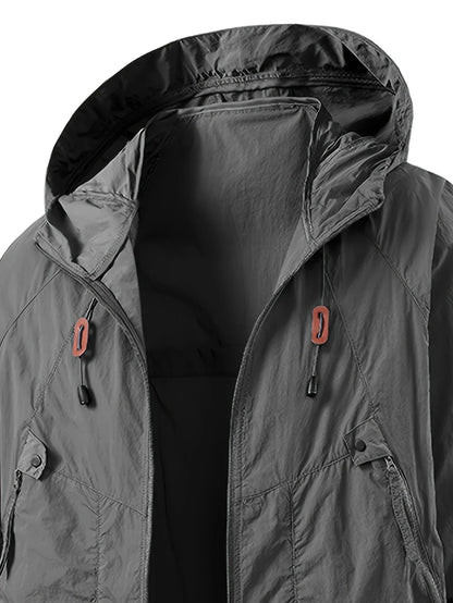 COLE - WINDBLOCKER HOODED RAIN COAT