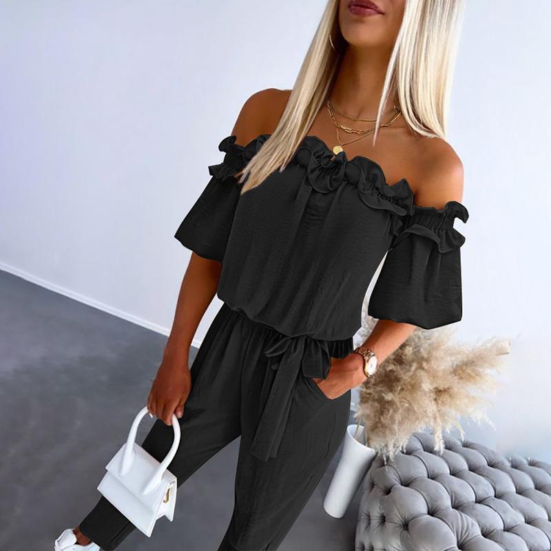 ARABELLA – CHIC & EASY OFF-SHOULDER JUMPSUIT