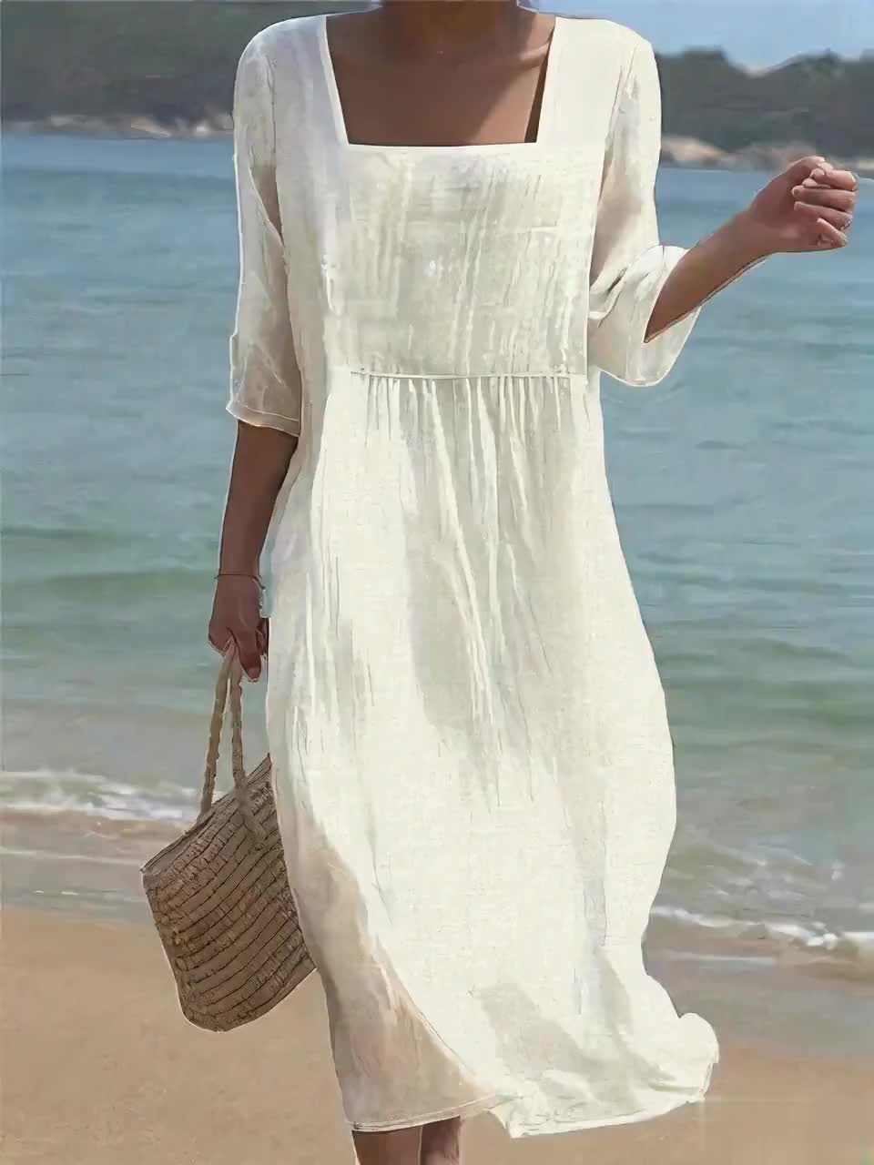 KLEA - PURE STYLE LINEN DRESS