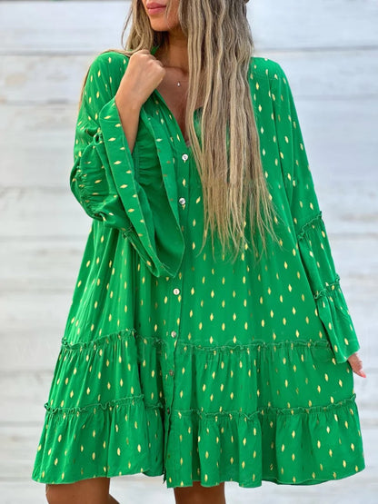 ARMEENA - MODERN FLARE LOOSE FIT DRESS