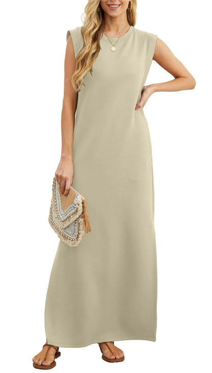 FINLEY - RELAXED ELEGANCE WRINKLE-FREE MAXI DRESS