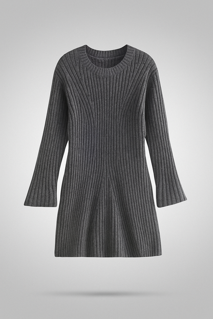 MILANA - SLEEK RIBBED KNIT BODYCON DRESS