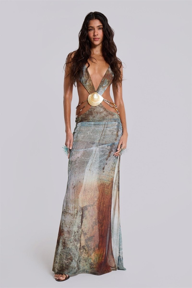 EVEREST - FASHION TRIBE STYLE MAXI DRESS