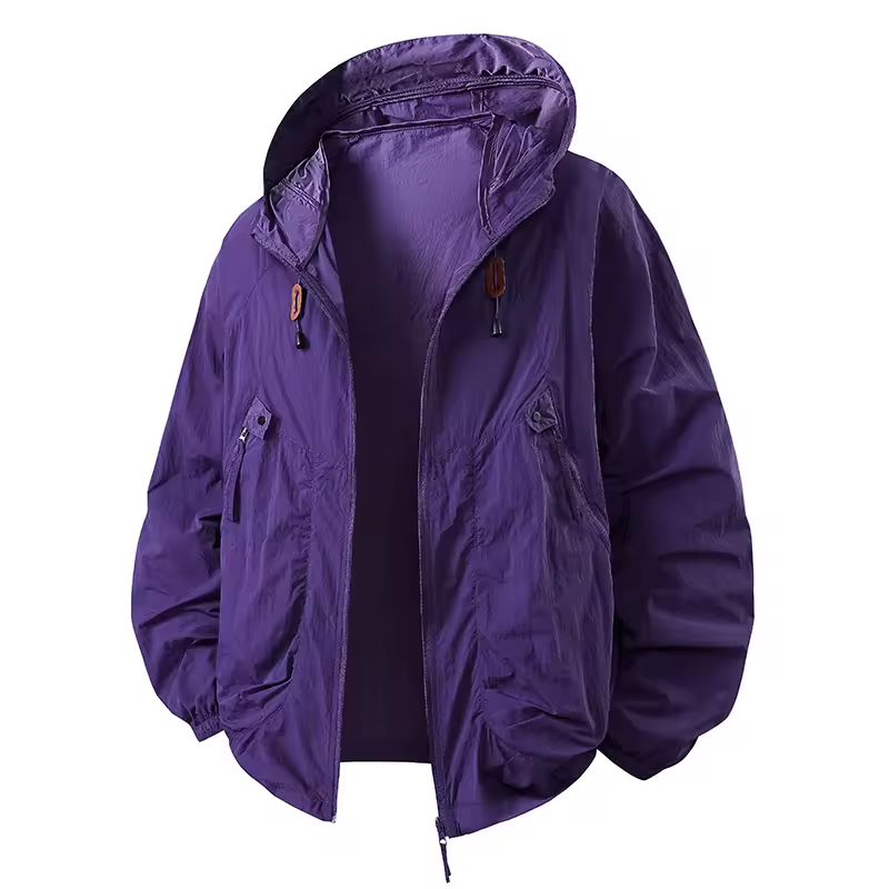 COLE - WINDBLOCKER HOODED RAIN COAT