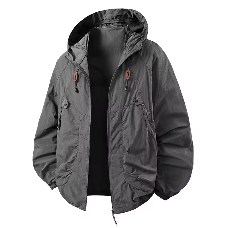 COLE - WINDBLOCKER HOODED RAIN COAT