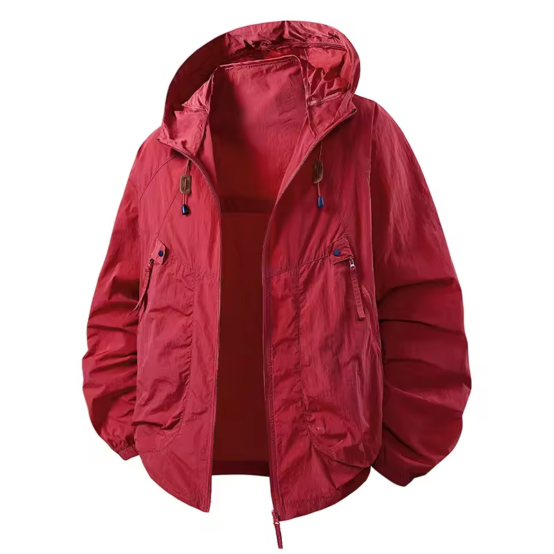 COLE - WINDBLOCKER HOODED RAIN COAT