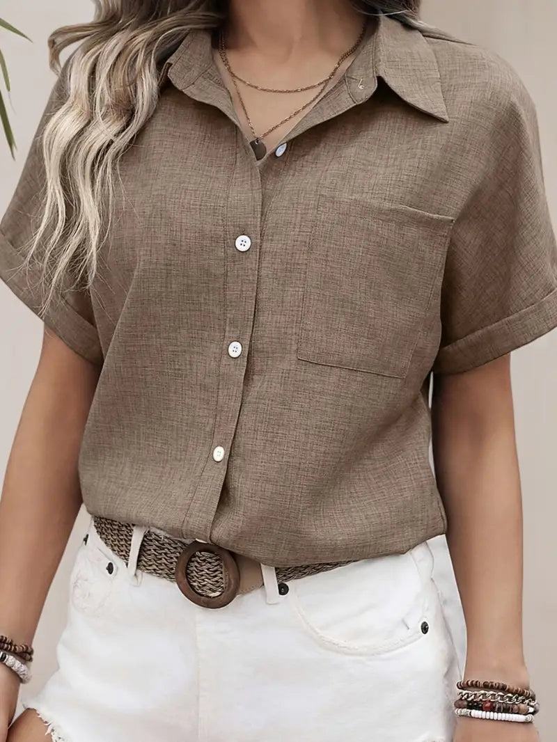 ARMATEESA - POLISHED SHORT SLEEVE UTILITY SHIRT