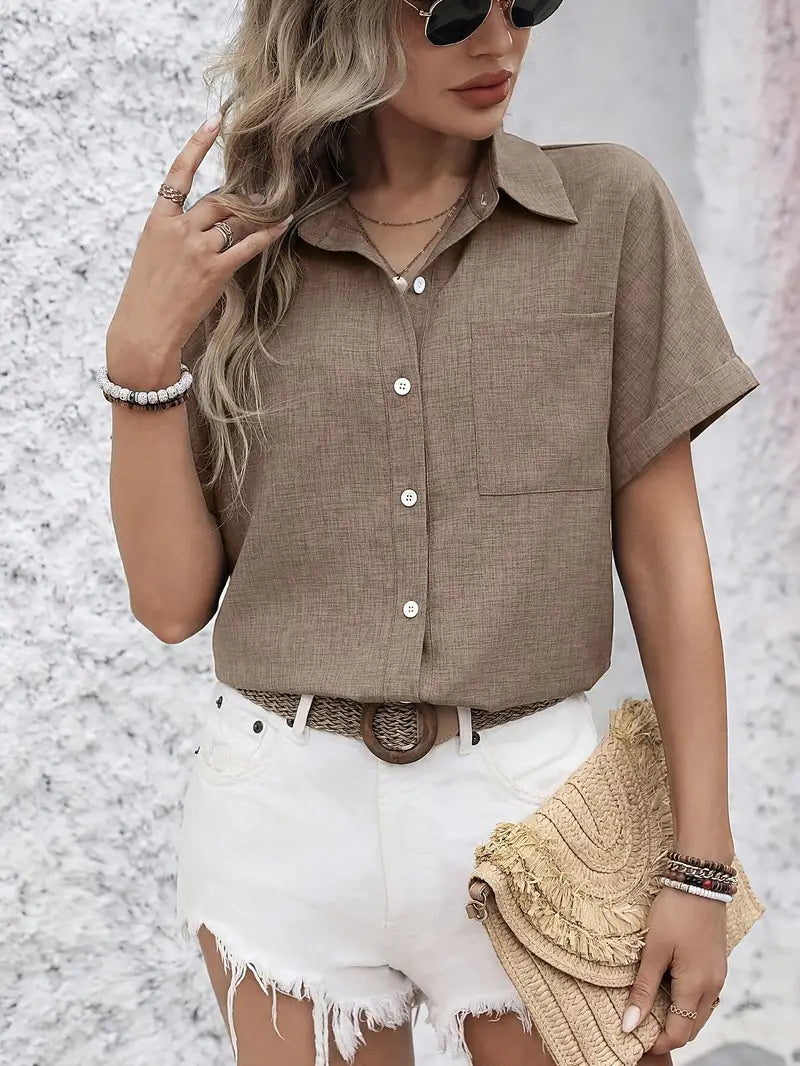 ARMATEESA - POLISHED SHORT SLEEVE UTILITY SHIRT