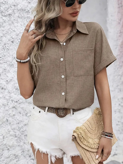 ARMATEESA - POLISHED SHORT SLEEVE UTILITY SHIRT