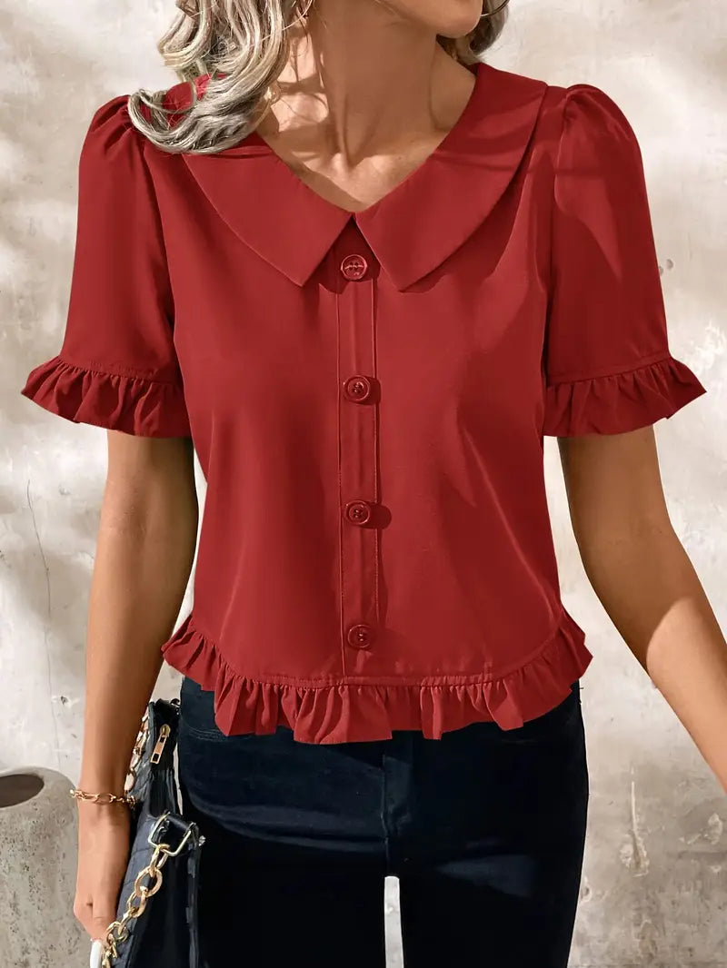 CRISTIANA - SOPHISTICATED DAILY BLOUSE