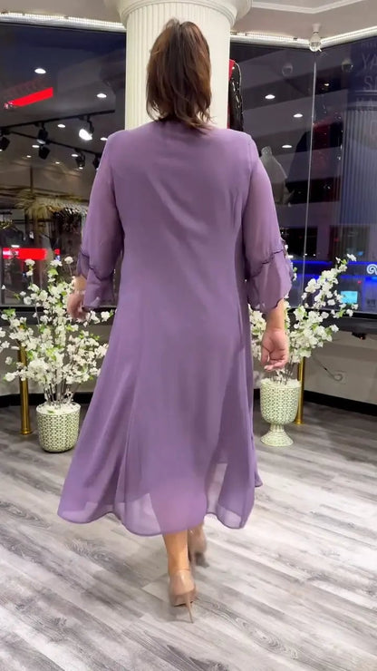 LAFRIZA - BREEZE FLOWY CHIFFON DRESS