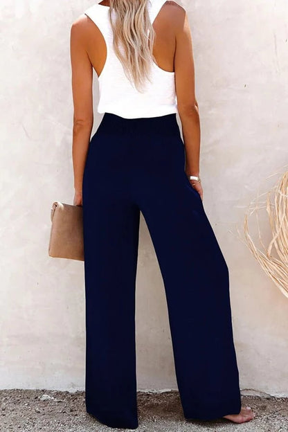 CECILIA - HIGH-WAIST RELAXED PANTS