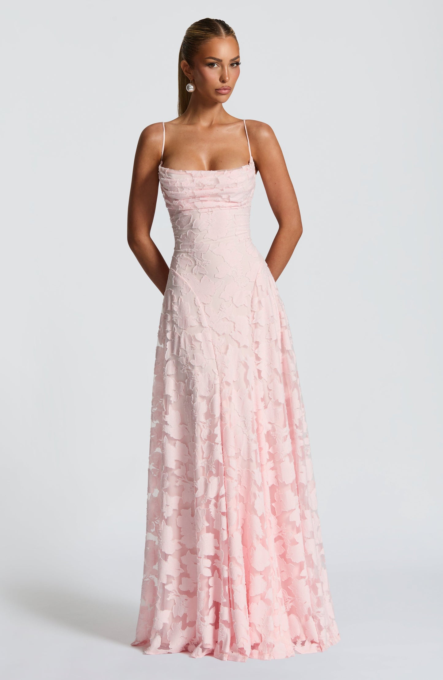 ELOISA - LACED IN LOVE MAXI DRESS