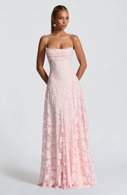 ELOISA - LACED IN LOVE MAXI DRESS