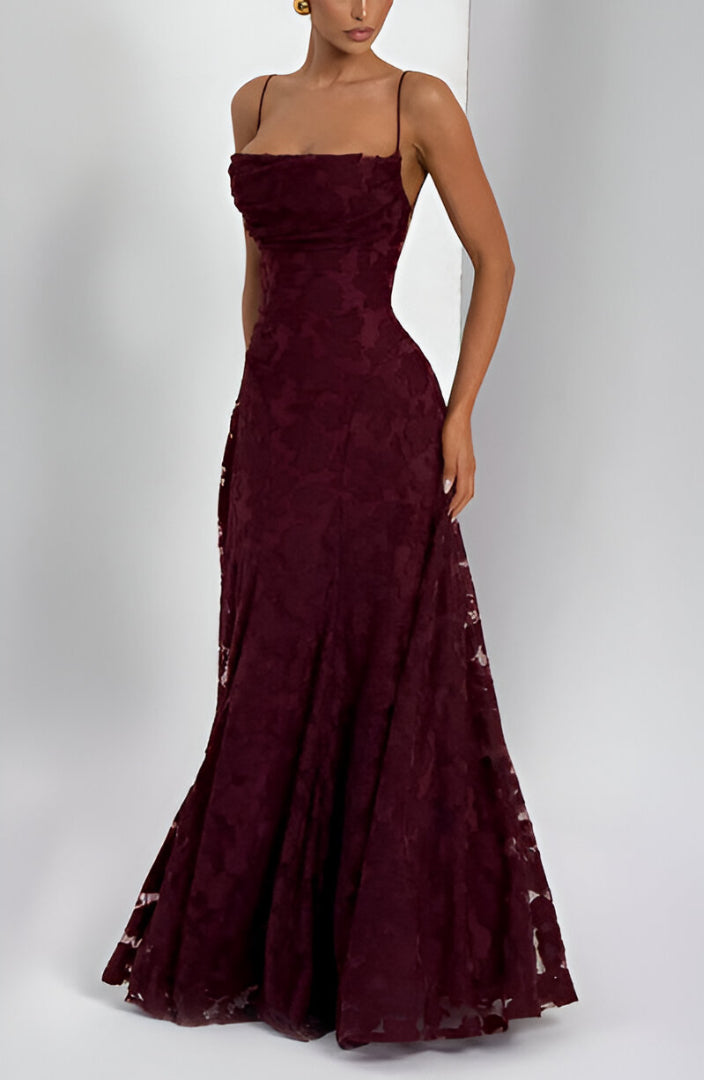 ELOISA - LACED IN LOVE MAXI DRESS