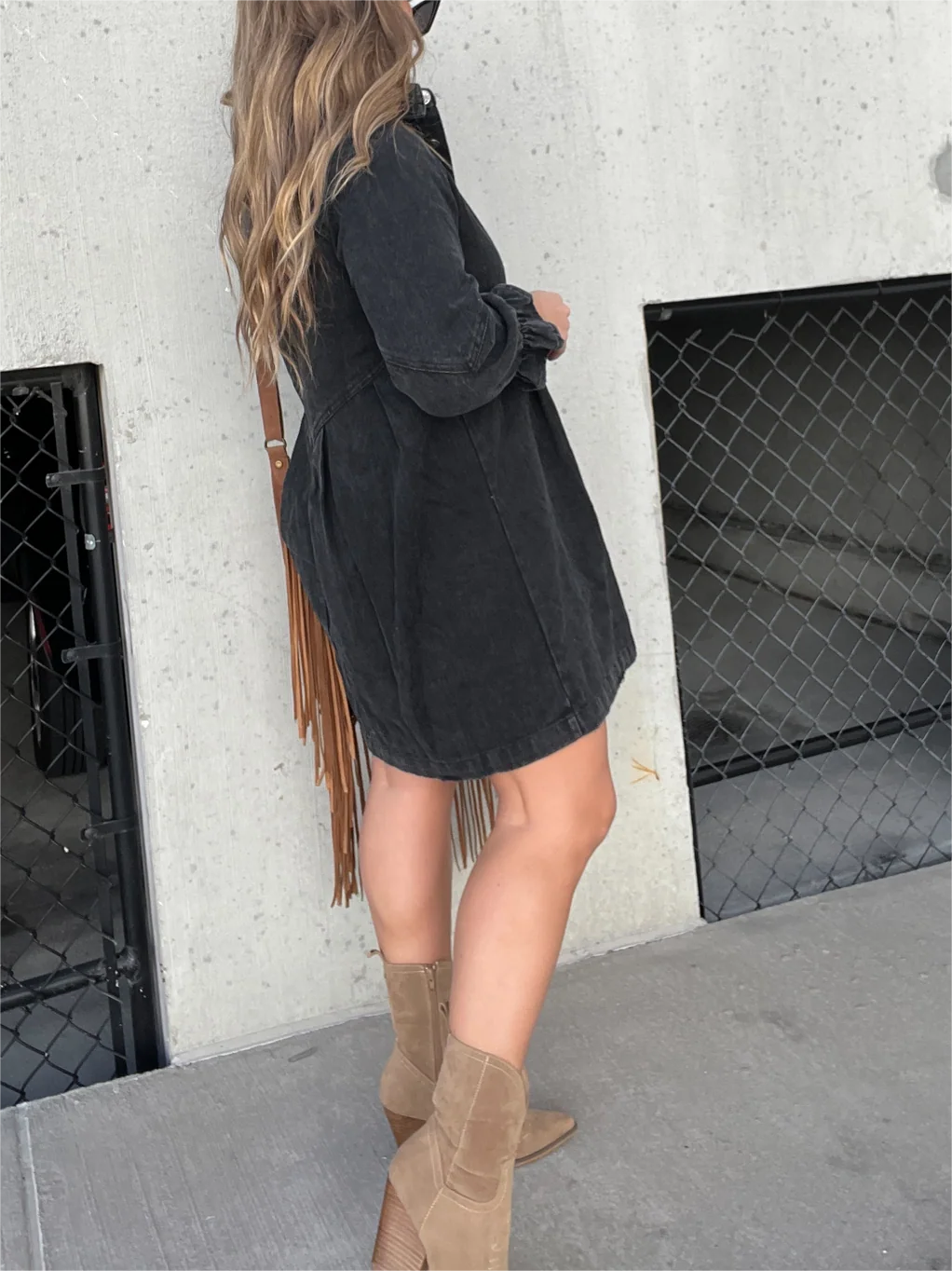 Eliana - Casual Denim Dress