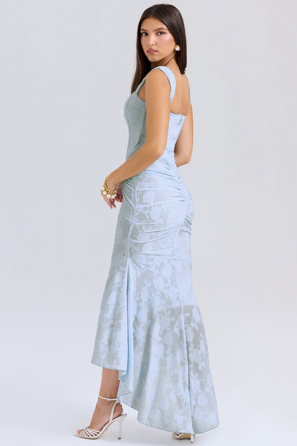 WANWAN - BLOSSOM PRINT MAXI GOWN