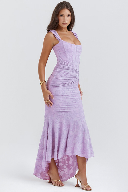 WANWAN - BLOSSOM PRINT MAXI GOWN