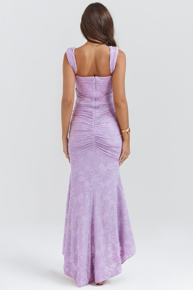 WANWAN - BLOSSOM PRINT MAXI GOWN