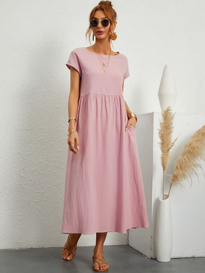 Rosey - Casual Linen Dress