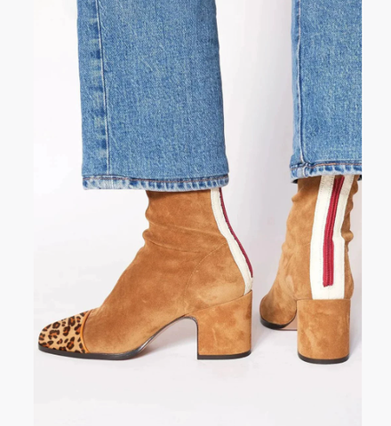 Ivy® | Modern Contrast Ankle Boots