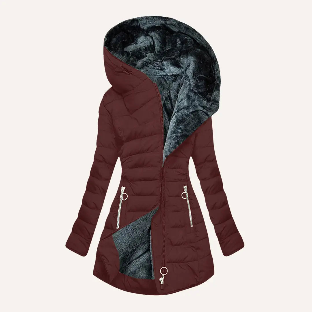 PEBBLES - VELVET SNOWFALL OVERCOAT