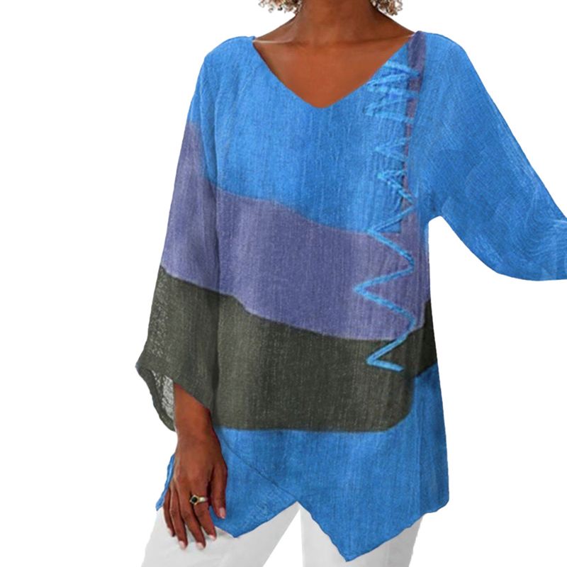 AILYN – VIBRANT WOMEN’S PRINT TOP