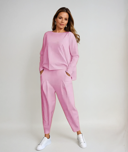 CARAMIA - COMFORTABLE TWO PIECE COTTON SET