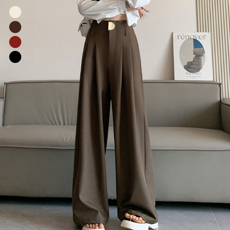 ELYSSA - HIGH WAIST WIDE TROUSERS