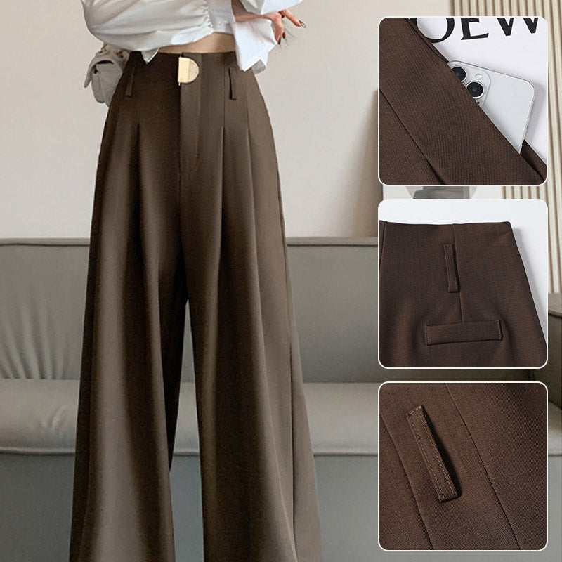 ELYSSA - HIGH WAIST WIDE TROUSERS