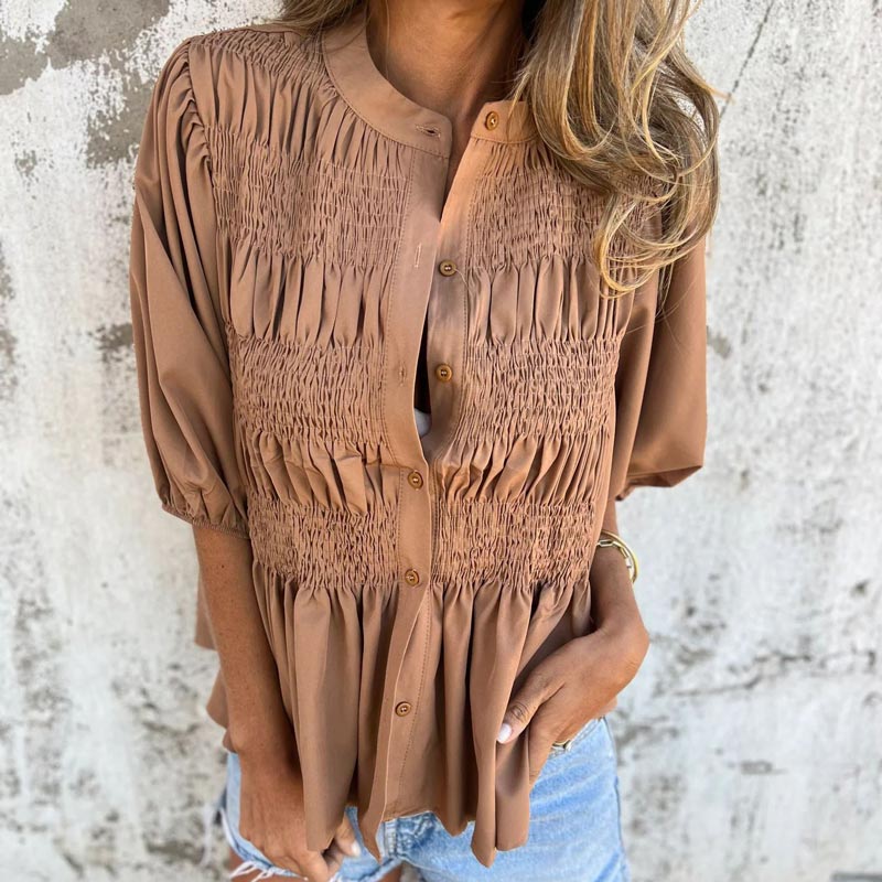 DORIS - PUFF SLEEVE BLOUSE