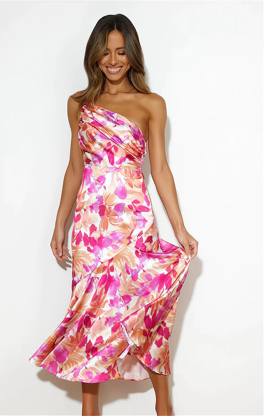MALIAH - FLOWY &  DASHING STATEMENT DRESS