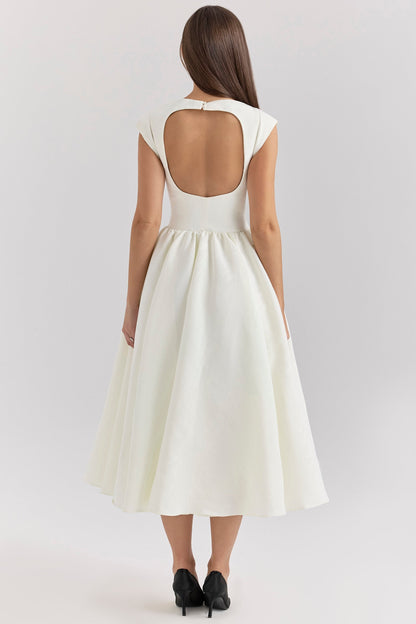 FRANCHESCA - GLAM BACKLESS DESIGN DRESS
